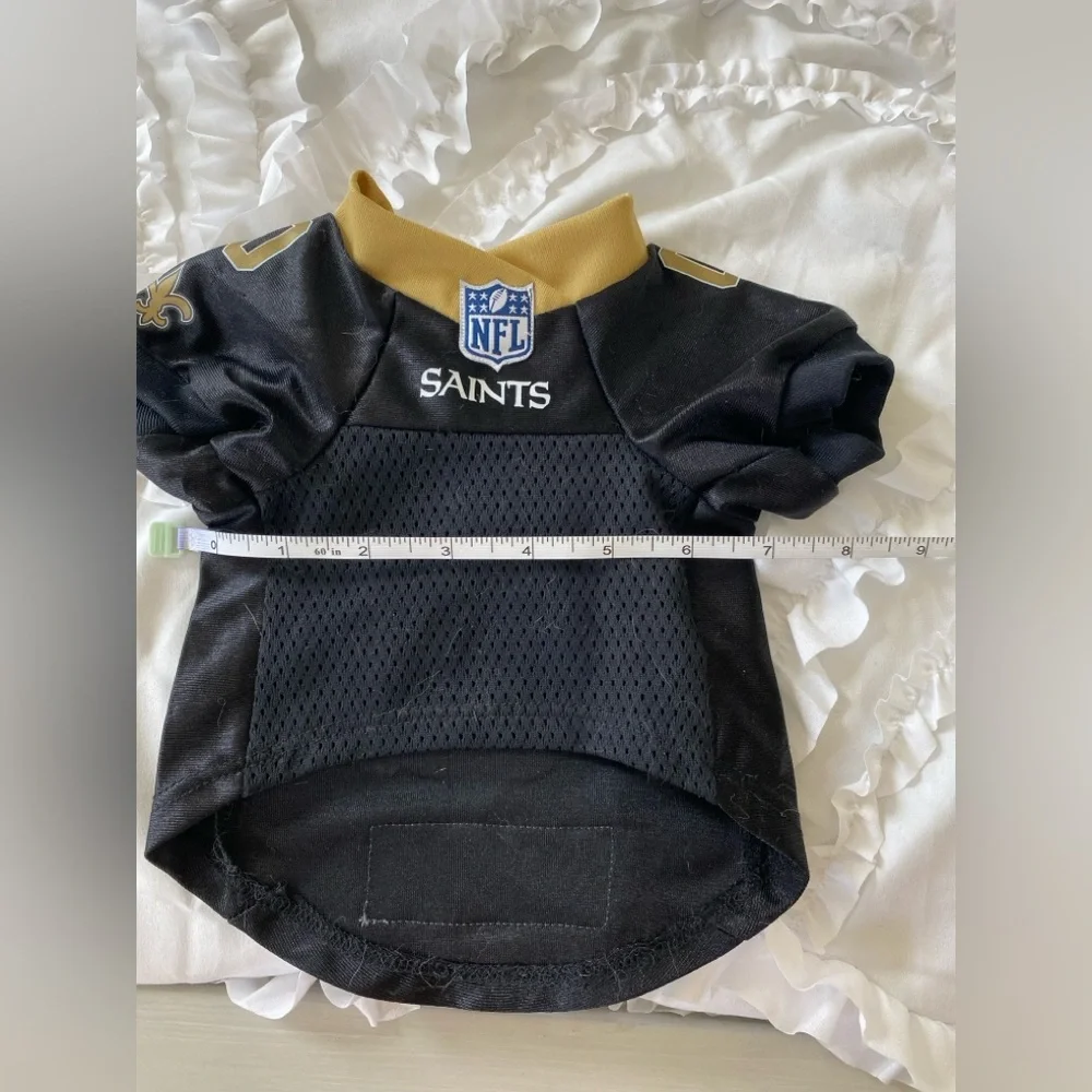 NFL Official New Orleans Saints  extra small pet jersey - Purrfect for kittens!